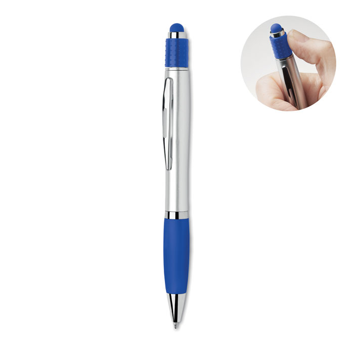 Stylo stylet anti-stress personnalisé STY Bleu royal